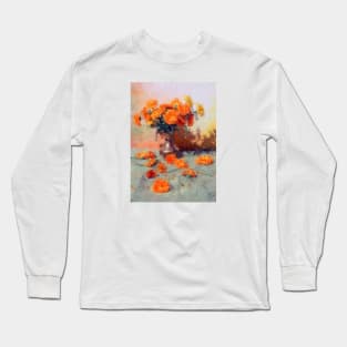 Flower Bouquet Painting Long Sleeve T-Shirt